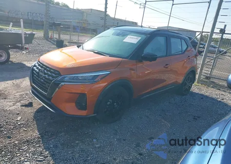 2023 Nissan Kicks Sr Xtronic Cvt z USA, uszkodzony, nr VIN 3N1CP5DV4PL525249